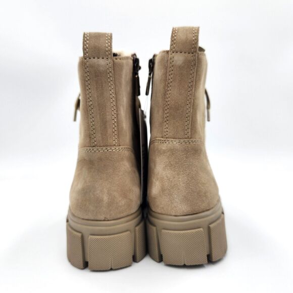 Aqua College Women Sand Waterproof Suede Paige Utility Combat Booties 8.5M - Picture 5 of 6